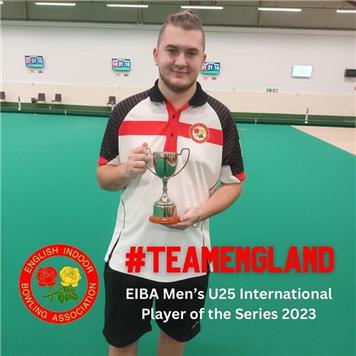EIBA Player of the series - Tom Holmes (Ross) EIBA Player of the series