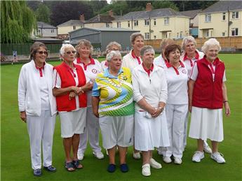 Weobley Ladies win the County Top Club 2022