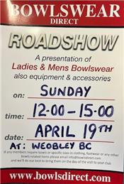 Bowls Direct Roadshow